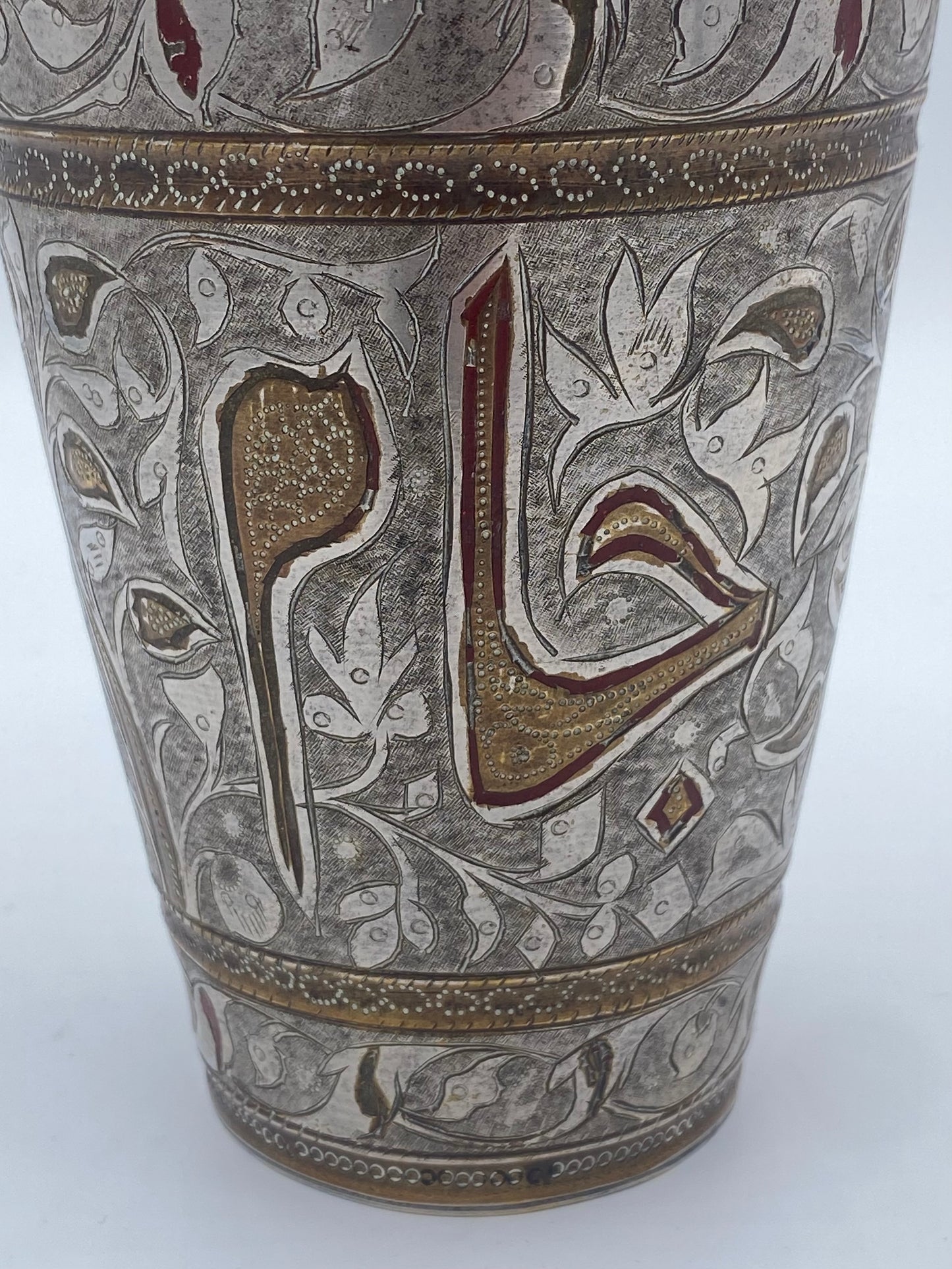 Indisk lassi-bæger, Punjab Britisk Indien. Fra 1909
