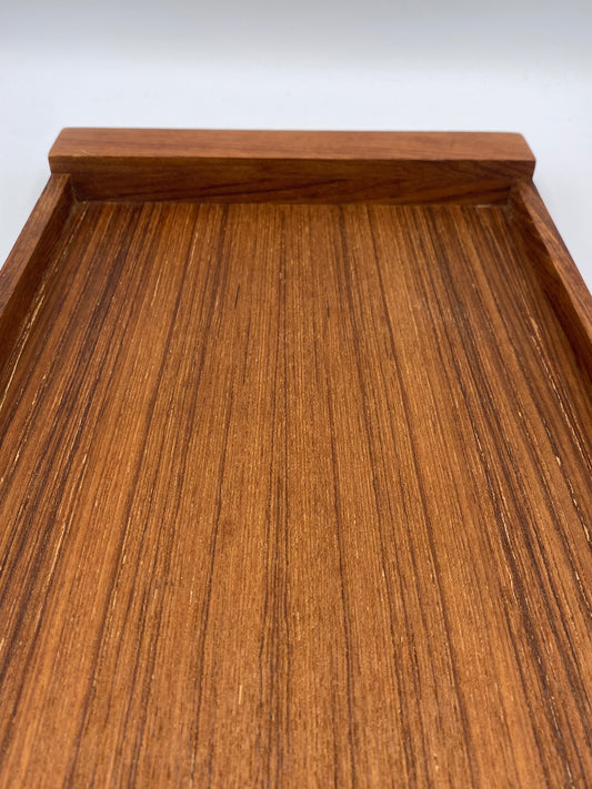 Vintage Trip Trap serveringsbakke i teak. Dansk. 1980'erne