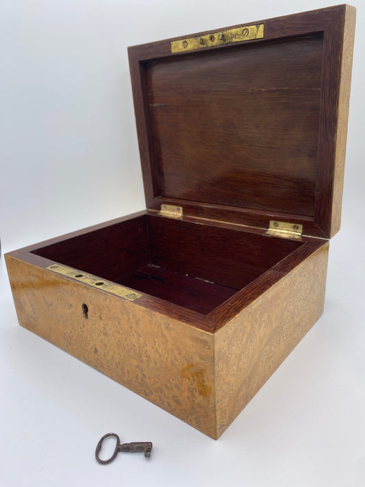 Antik fransk coffret de table skrin, sen empire / restaurations periode, ca. 1828–1831