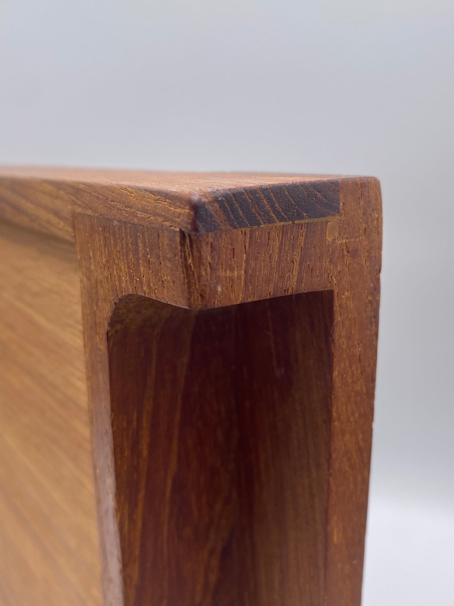 Vintage Trip Trap serveringsbakke i teak. Dansk. 1980'erne