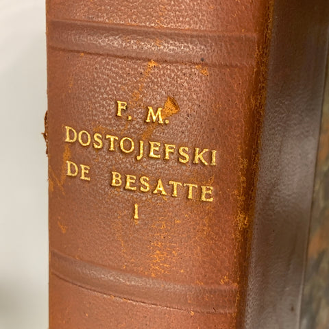 F.M. Dostojefski, De Besatte 1, fra 1922. 1.Udg. 1.Oplag.