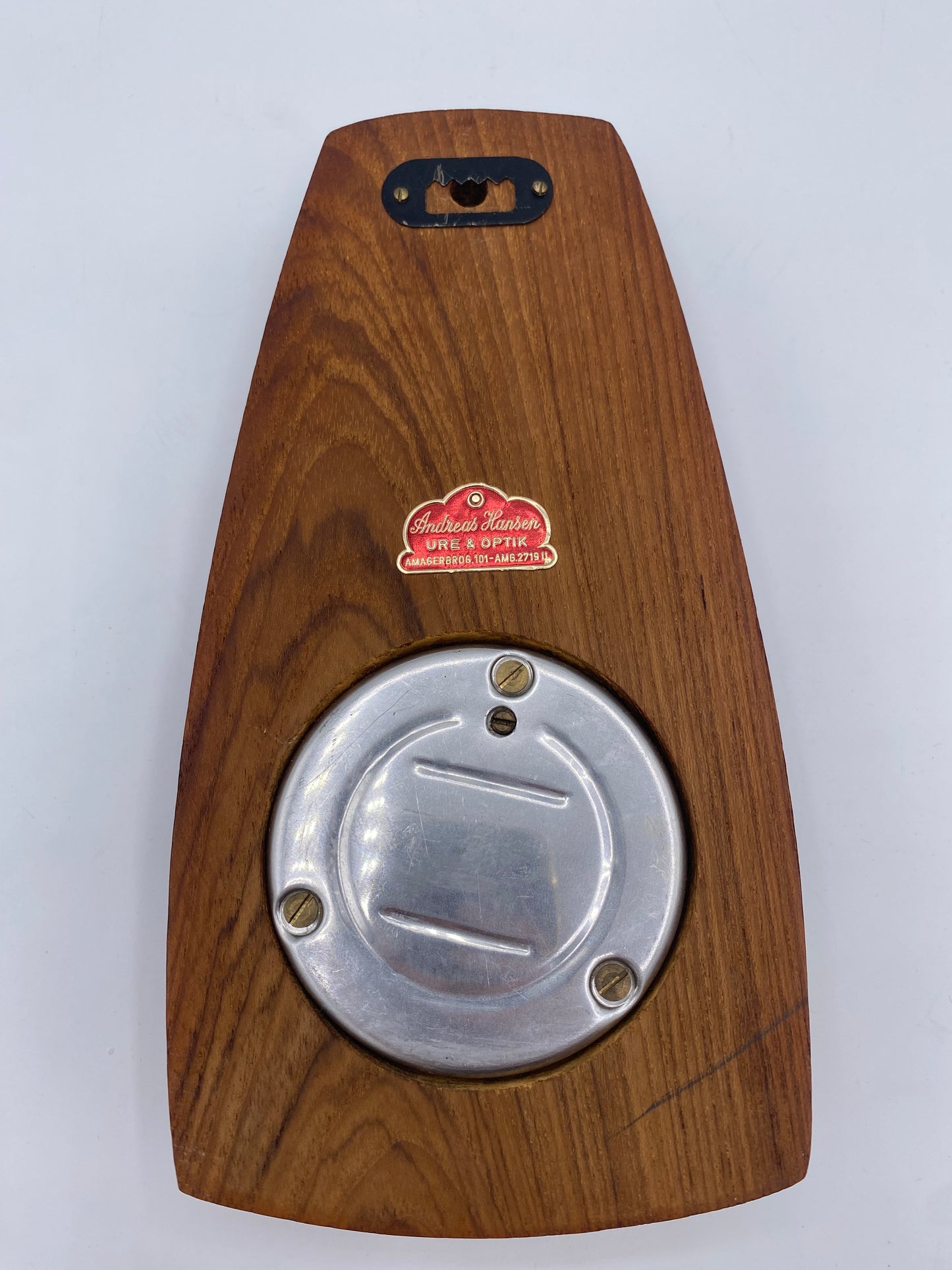 Vintage Barometer med Thermometer. Danmark. Midt 20. Årh