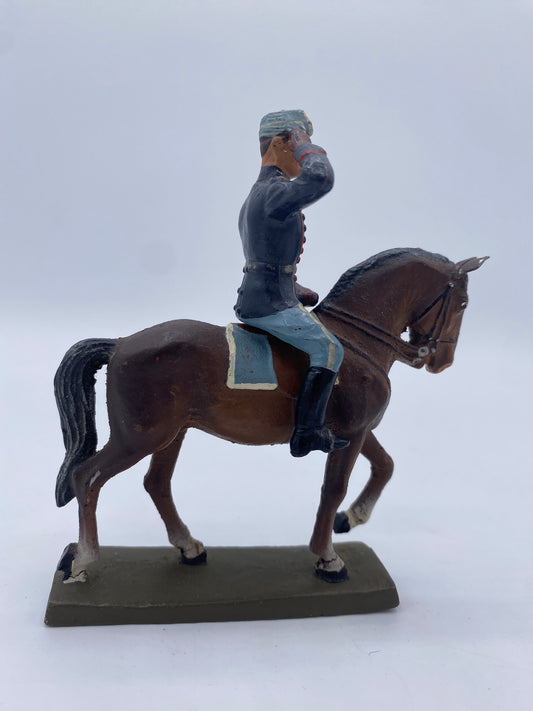 Lineol Kong Christian d. X. til hest
