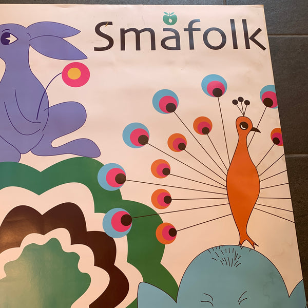Små folk, dansk bogudgivelses plakat.