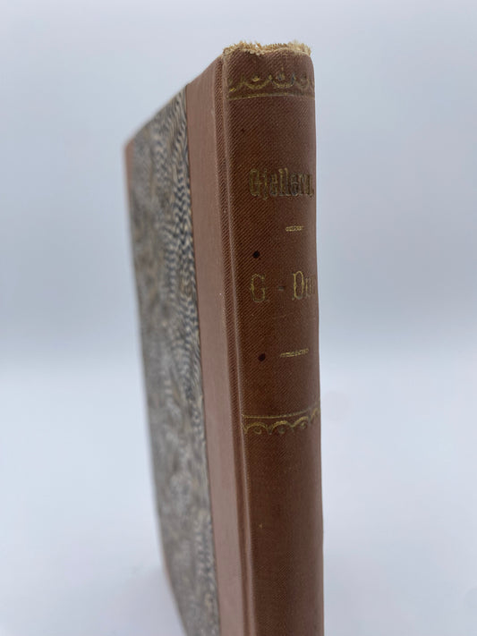 G-Dur. Af Karl Sjellerup. Antikvarisk dansk bog. 1.Udgave. 1.Oplag. Fra 1883