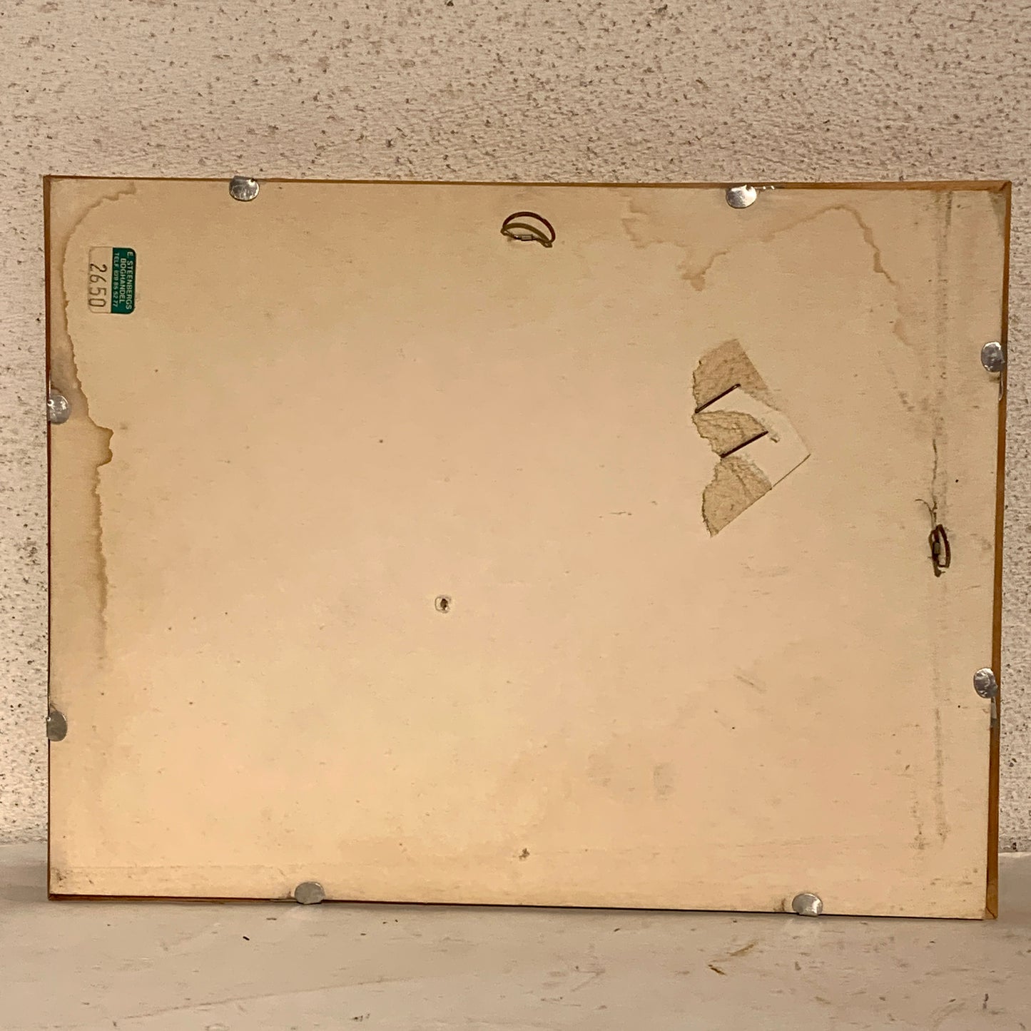 Vauxhall. Originalt indrammet bil udklip, fra midt 1900 tallet.