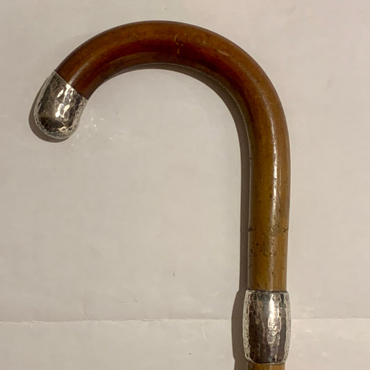 J.Hoffmann & Son (1919 -1973) silver-plated manila cane. From 1934.