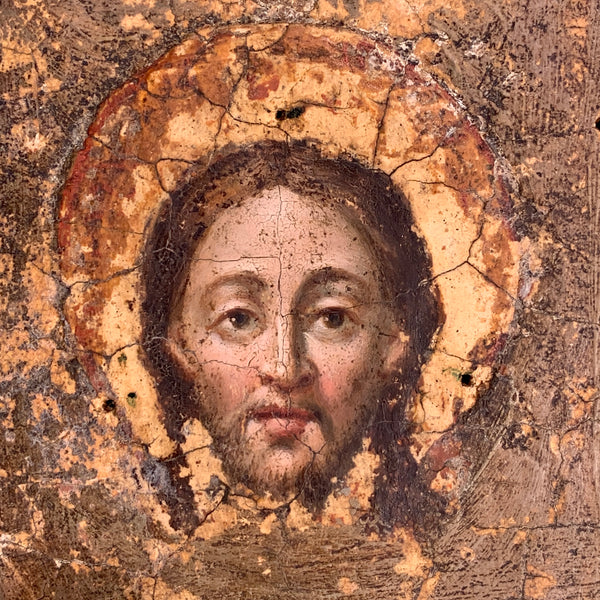Sjælden antik russisk ikon, fra 1500 tallet