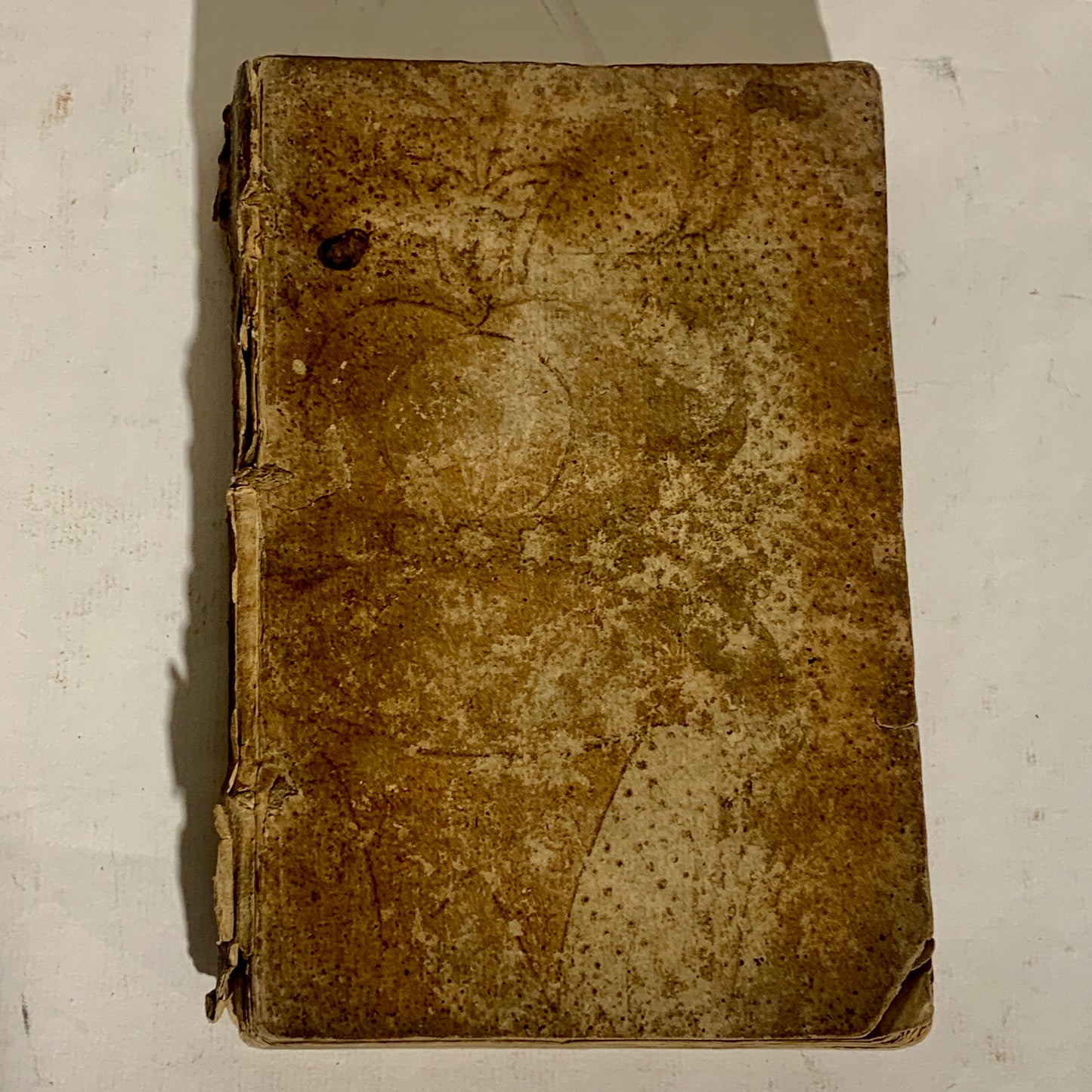 ASTRONOMICAL AND HISTORICAL ALMANAC OF THE CITY OF LYON. French book from 1745.