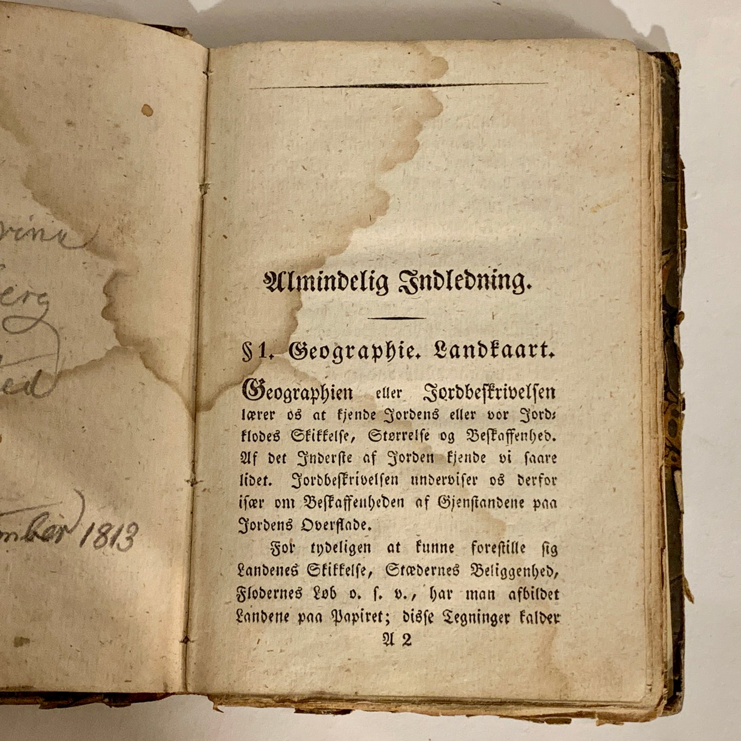 L. Stoud Platou. Description of Schools for Citizens and Common People. Antique book. From 1842.