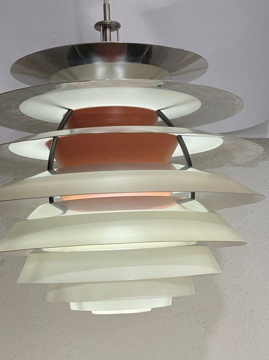 Poul Henningsen. PH Kontrast loft lampe, for Louis Poulsen. 1962