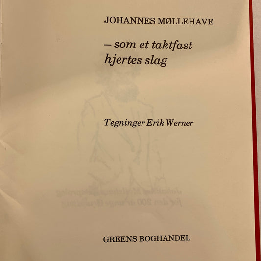 Johannes Møllehave, -like a rhythmic heartbeat, from 1983. 1st ed. 1st printing.
