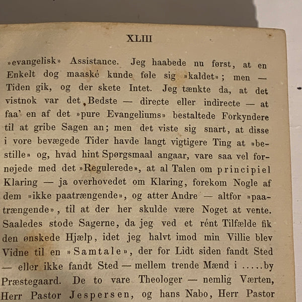 J.L.Grev Holstein m.Fl. Antikvarisk dansk/tysk samling af Katolsk-Protestantisk debatter , fra 1845-1872.