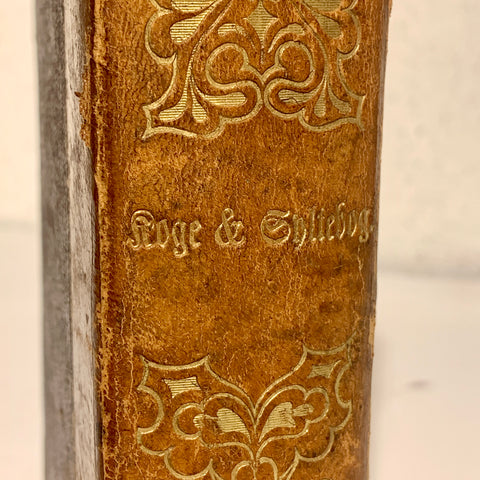 Antikvarisk dansk koge & syltebog, A.M.Mangor. Fra 1859.