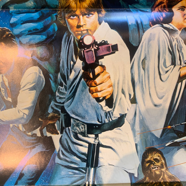 Original STAR WARS 1977 “Style C” US international premiere plakat