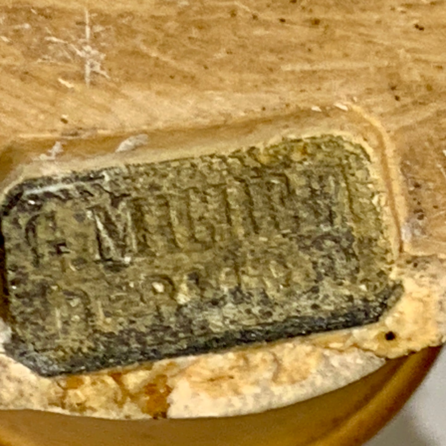 G.Micheli Berlin. Antik middelalder mand i gips. Fra start 1900 tallet