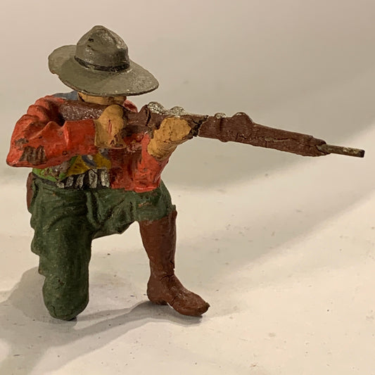 Elastolin Western figure, from the 1930s/40s.