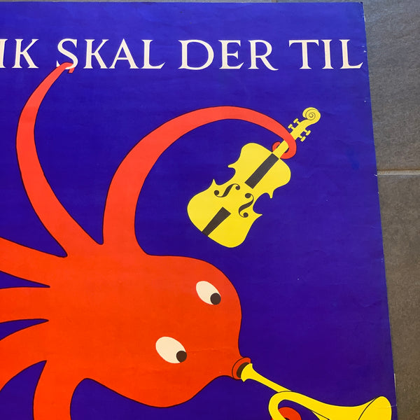 Jeanne Grut, vintage dansk plakat, fra 1953.