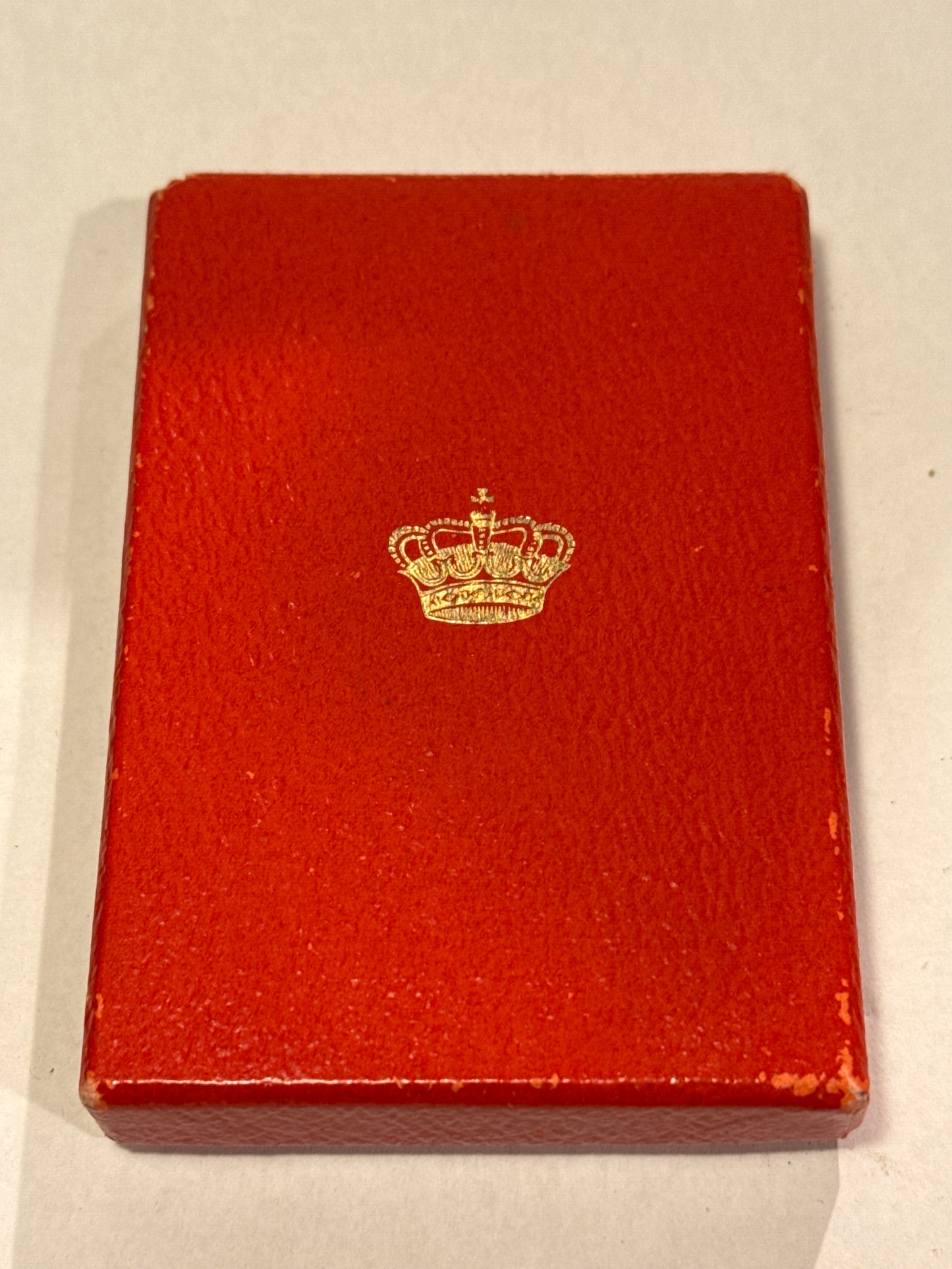 Miniaturemedaljebarre af danske ordner - Chr. X version