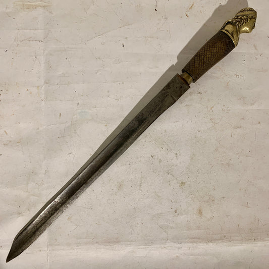 Antique compound bayonet.