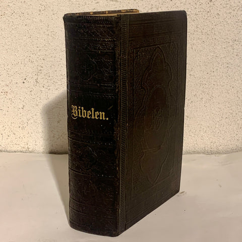 Biblen, antikvarisk dansk bog fra 1897.