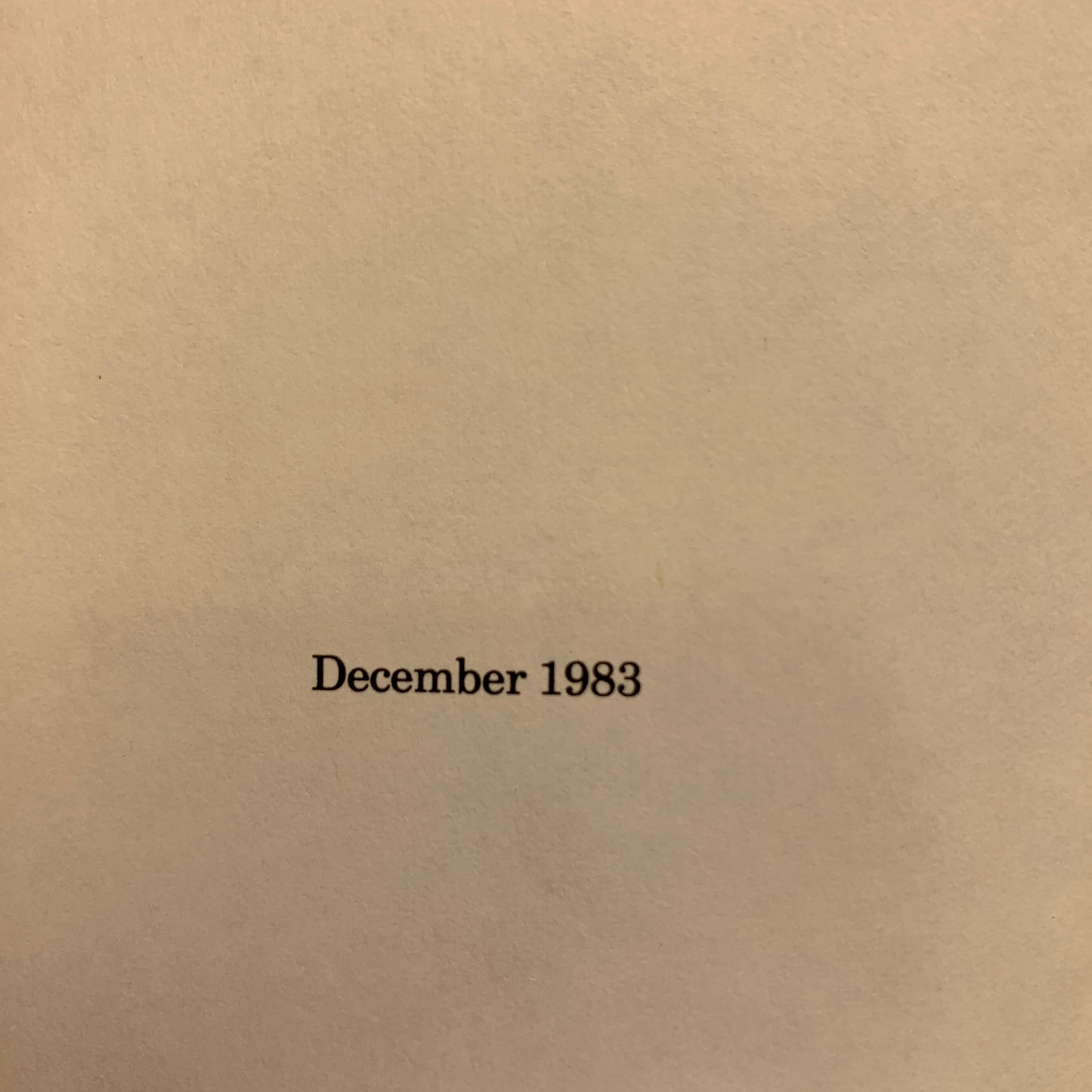 Johannes Møllehave, -like a rhythmic heartbeat, from 1983. 1st ed. 1st printing.