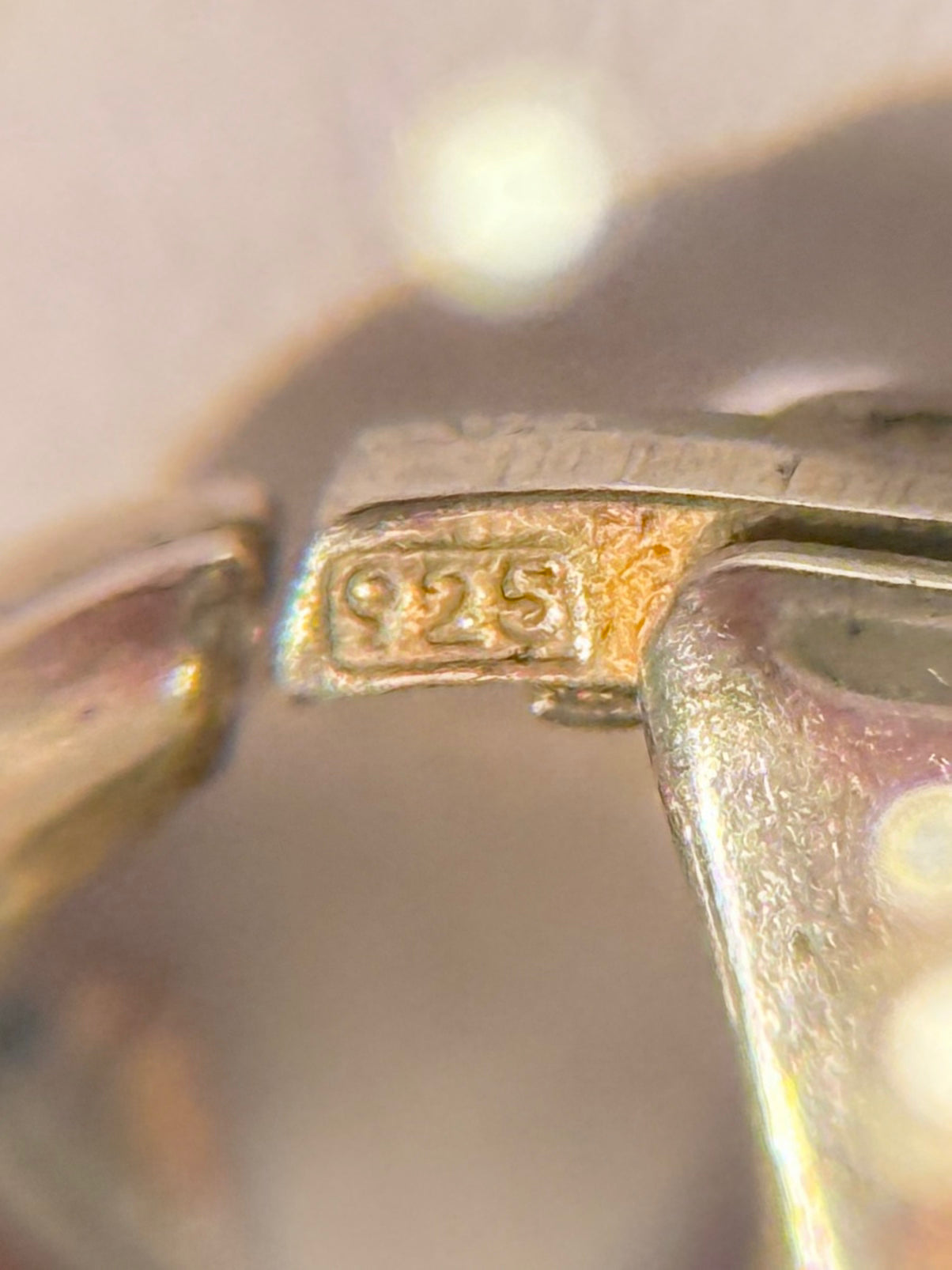 Vintage Fancy link sterling sølvarmbånd. 20cm. Fra slut 1900 tallet