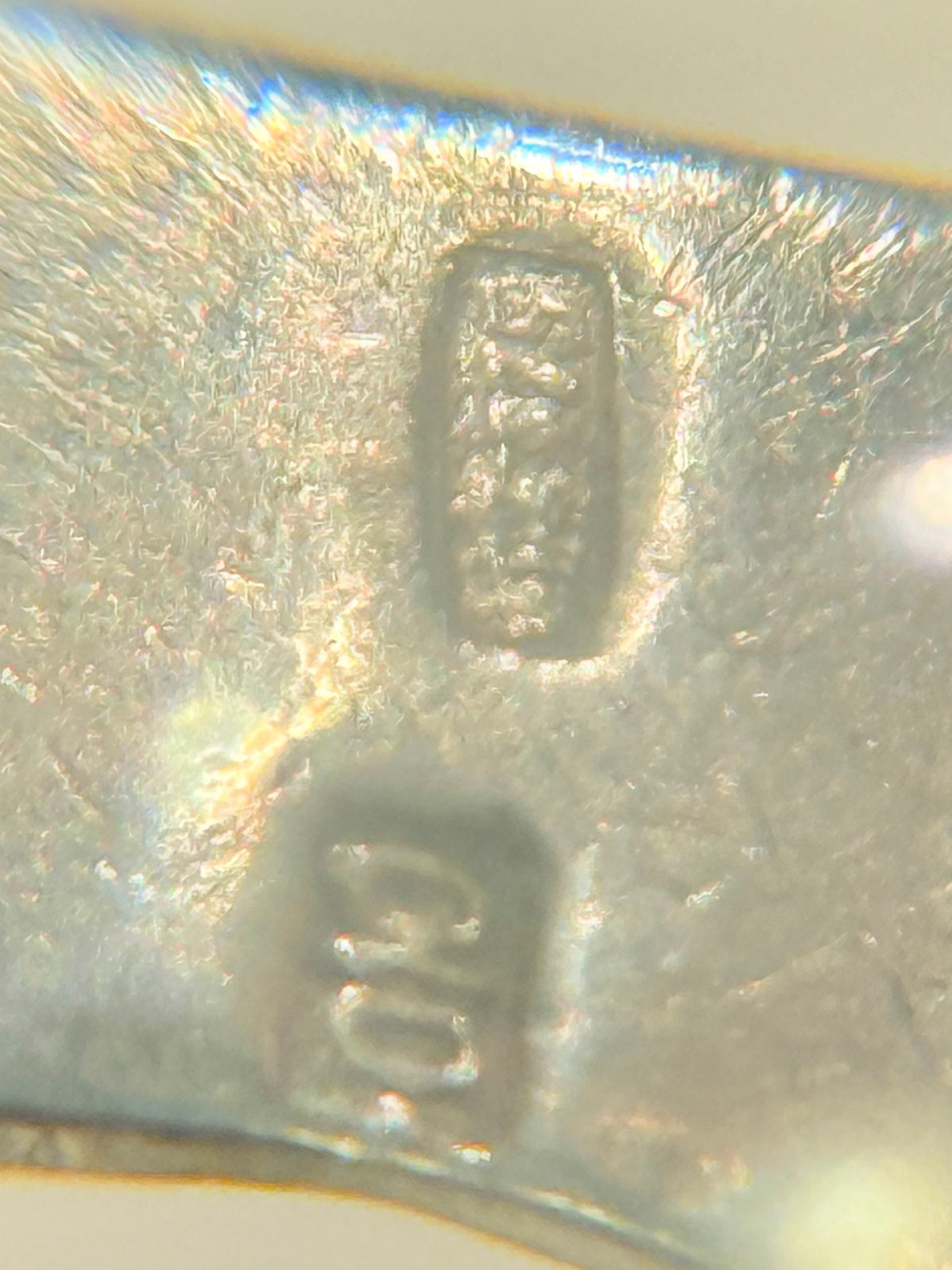 Vintage sterling sølv signet herre ring. Fra midt 1900 tallet