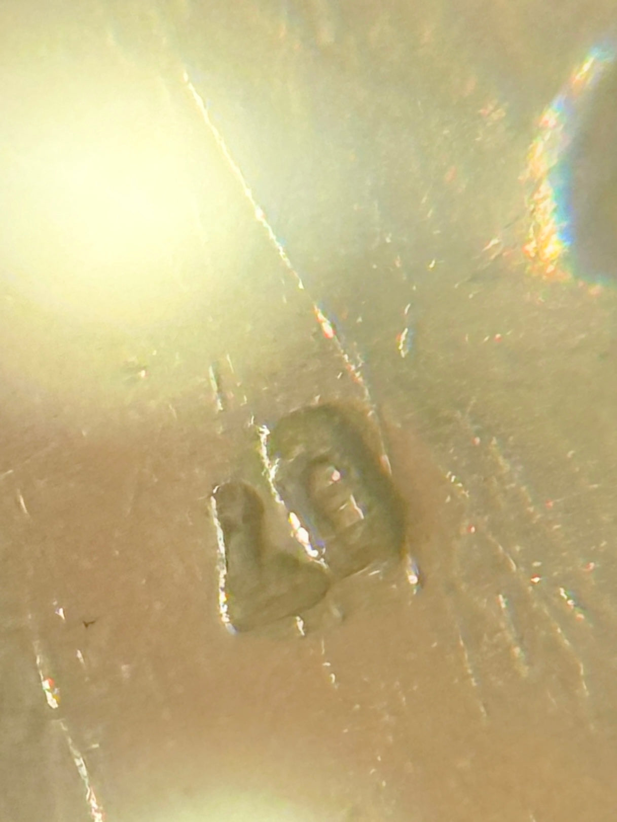 Vintage modernistisk sølv signet herre ring. Fra midt 1900 tallet