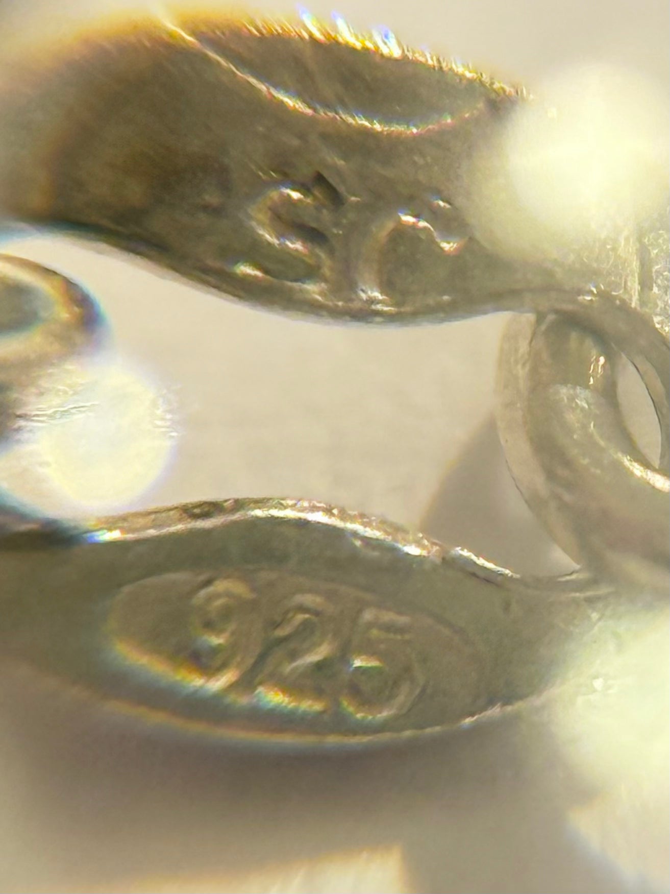 Anders Møller / Scrouples(1983 - ) Anker sterling sølv halskæde. 60 cm. Fra slut 1900 tallet