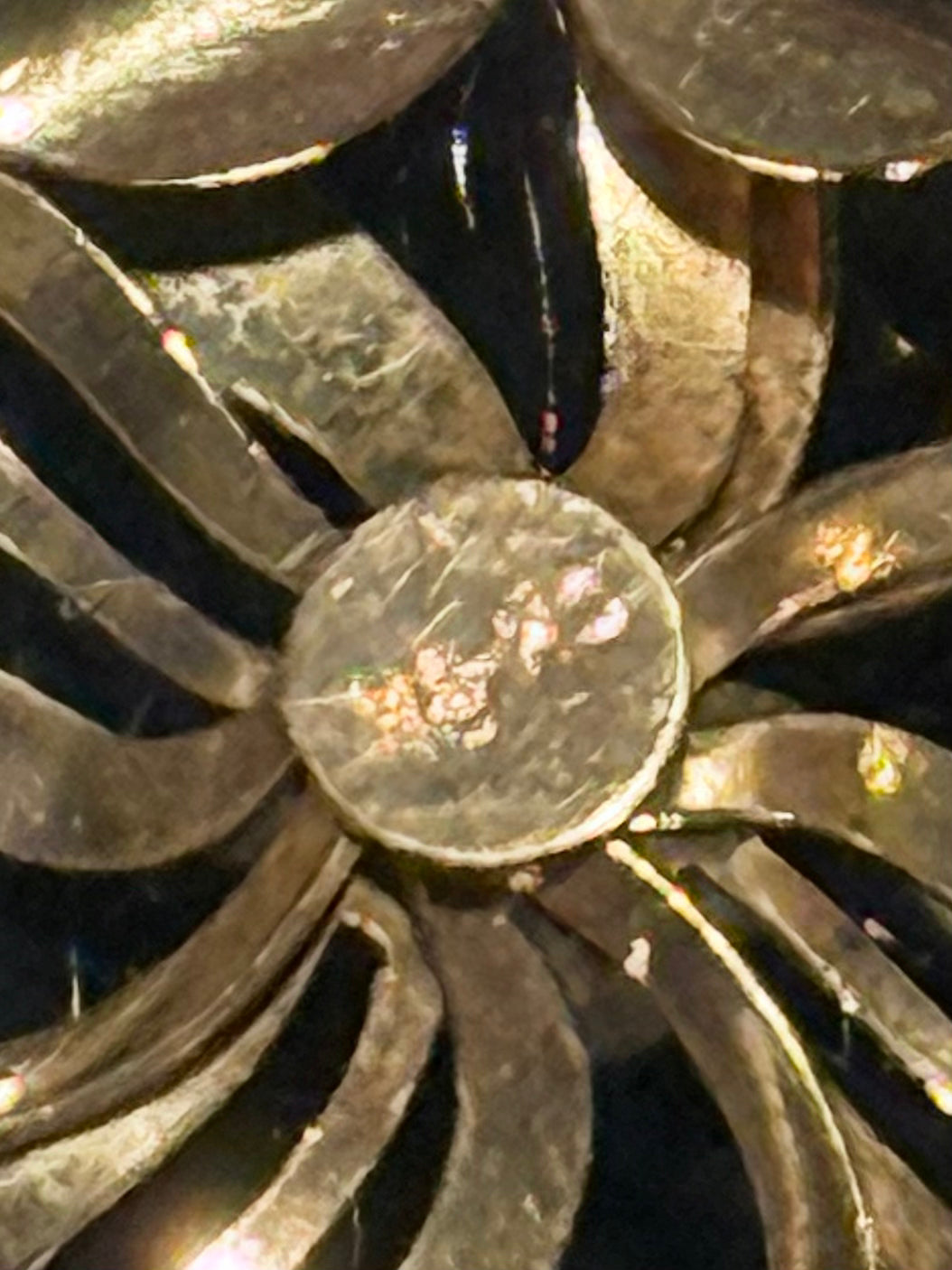 Hermann Siersbøl (1948-64) Vintage 8K gold brooch with pearl.