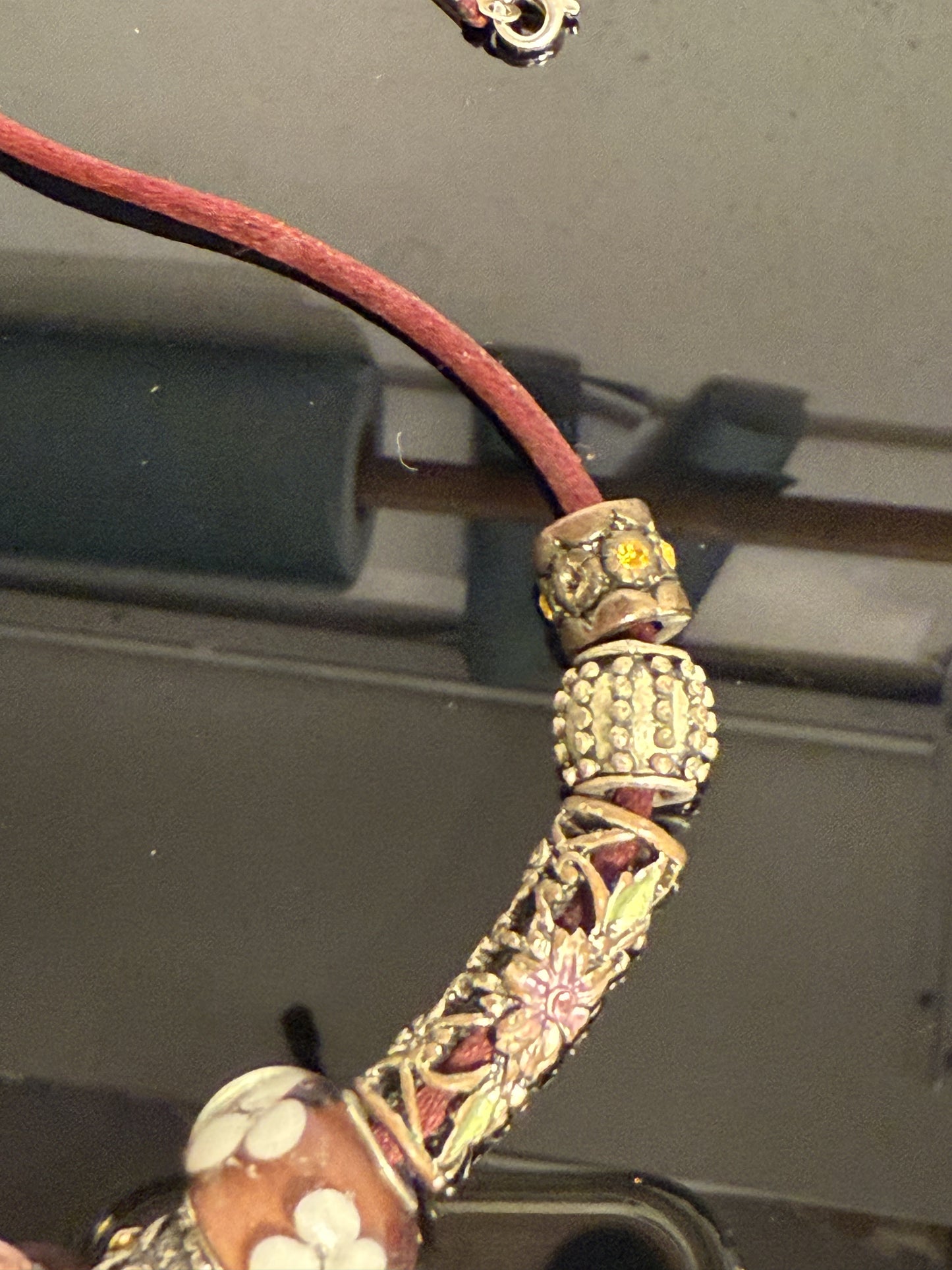 Trollbeads necklace.