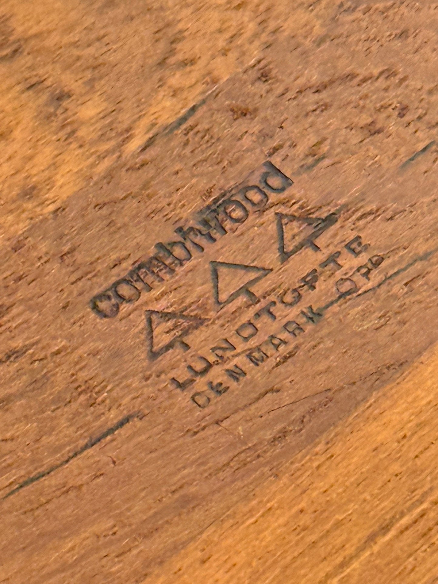 Combiwood teaktræ salatskål fra 1960'erne