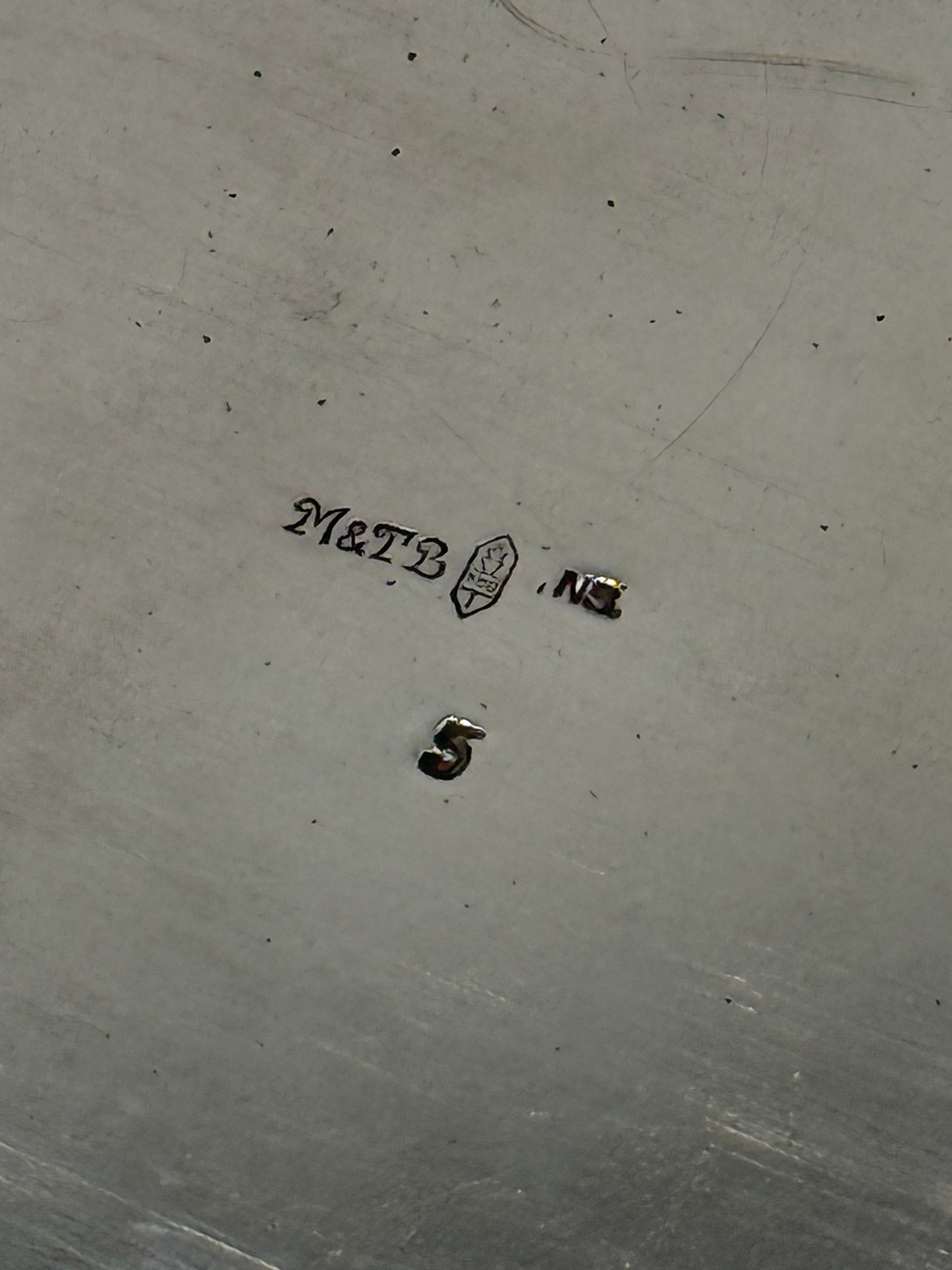 Madsen & T.Baagøes Eftf. (1958 - 1973) Cigar æske i sølvbelagt messing