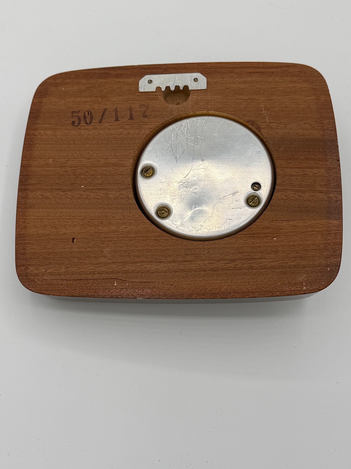 Vintage SBF Barometer med thermometer. Danmark, midt 20.Årh