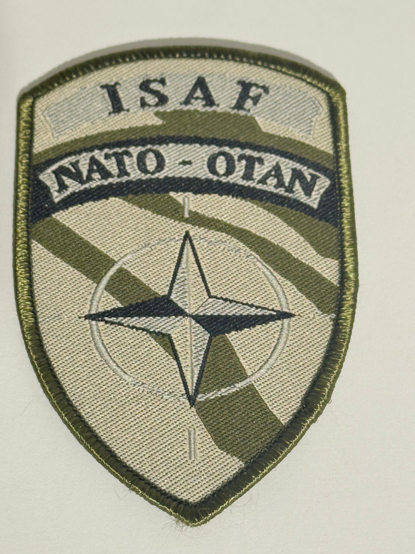 ISAF NATO Afghanistan insignia.