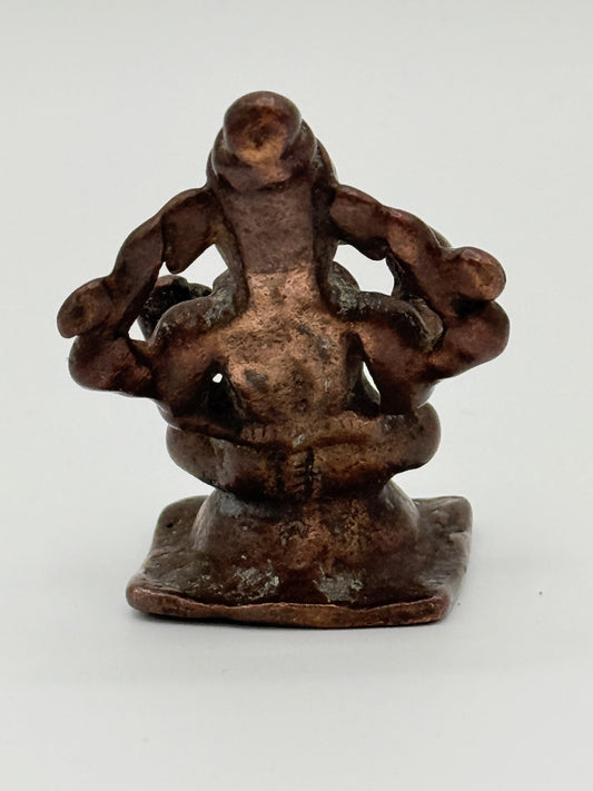 Antik Ganesh kobber statue. Indien. Fra 18. Århundrede