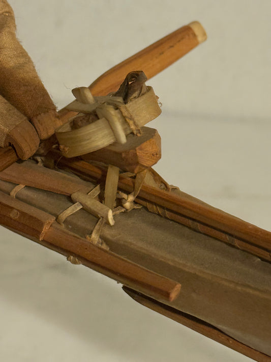 Ældre grønlandsk fanger kajak model, fra midt 1900 tallet.