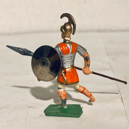 Antique Heyde tin soldier, Roman legionary, from the early 1900s.