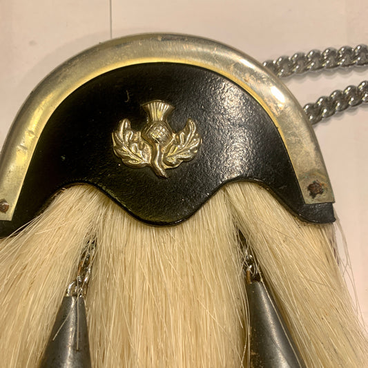 Older Scottish military Sporran.
