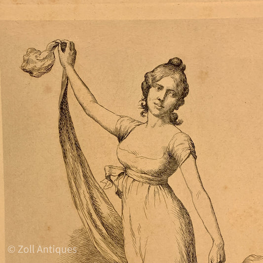 Carl Thomsen (b.1847-1912) Original etching