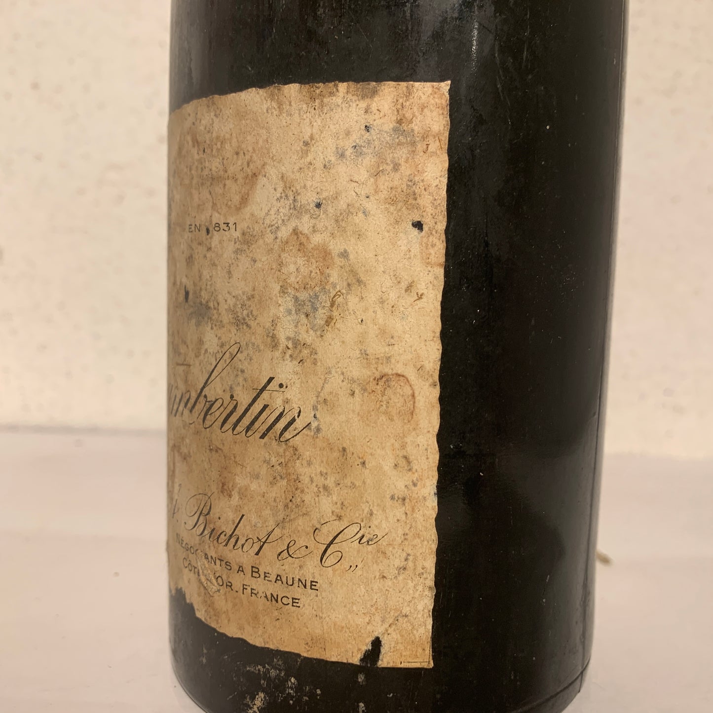 Gevrey-Chambertin 1933 vintage Burgundy red wine