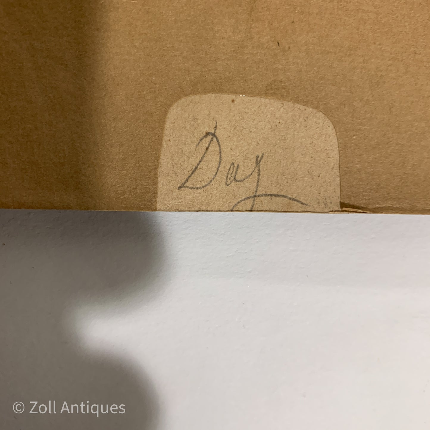 Henrik Schouboe (f.1876-1949) original portræt kultegning.