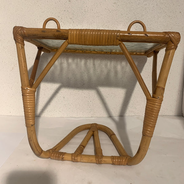 Vintage bambus vægmøbel, fra 1960/70érne.