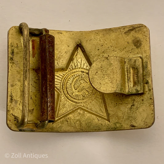 Original vintage Soviet USSR Army belt buckle
