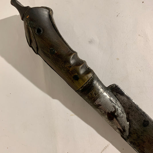 Antique Yatagan sword, from 1883.