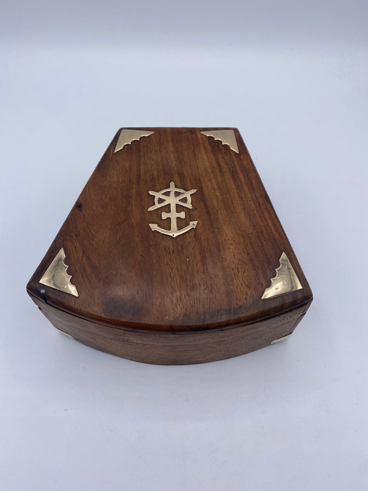 Maritimt Sekstant-Instrument i Trækasse. Efter Troughton & Simms 1910. Indien. Sen 20. Årh.