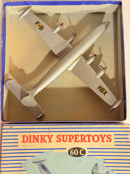 Dinky Supertoys 60C Super "G" Constellation legetøjsfly