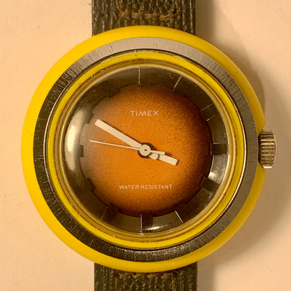 Vintage Timex UFO manuelt armbånds ur. Fra 1973