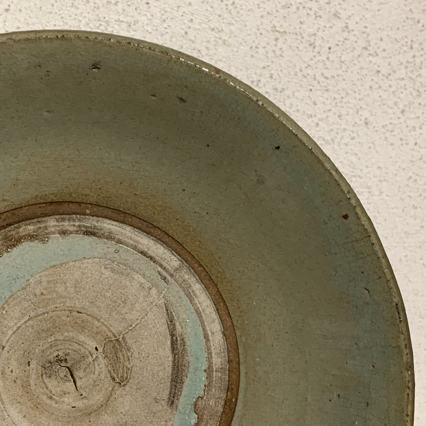 Chinese celadon dish, late Ming to early Qing dynasty (mid 17th-mid 18th century.)